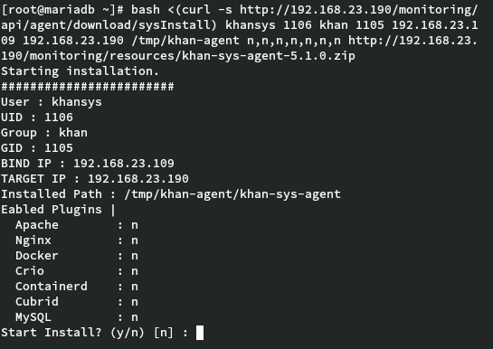 8.8 oneq installer terminal